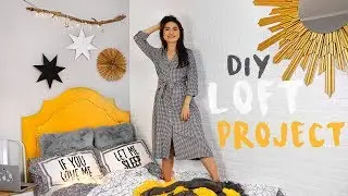 DIY HEADBOARD | FROM SOFA TO BED | Merry Christmas DECOR rooms