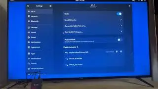 Running Armbian linux  in H96Max tv box.