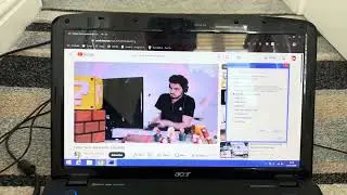 Felipe Neto breaks keyboard has BSOD (Acer Aspire 5536 Mini 8.1)