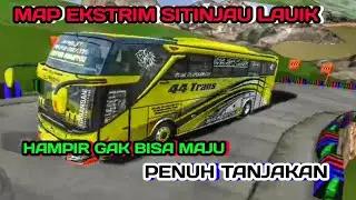 Bus Pariwisata Aston Martin ||Lewat Map Ekstrim  Sitinjau Lauik - Bussid | Api Long S Gaming