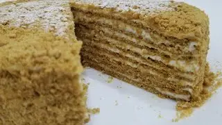 торт МЕДОВИК цельнозерновой/whole grain honey cake/MEDOVİK