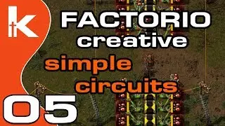 Factorio Simple Circuits | Factorio Creative Ep 5