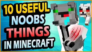 ✅ 10 USEFUL Noobs Things in Minecraft!! #2