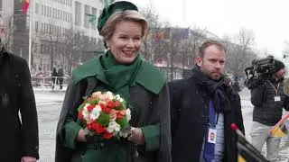 Belgisches Königspaar Philippe und Mathilde besuchen Berlin