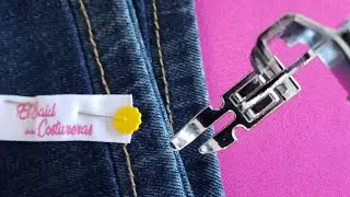 SUPER PRENSATELAS para mantener dobladillo original de un jean pantalón vaquero