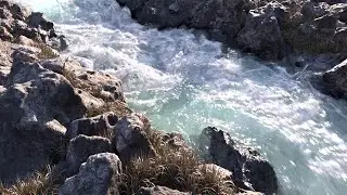 Houdini Rushing River Flip Simulation.