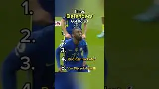 TIMES DEFENDERS GOT BORED