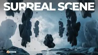 How I made this Surreal Scene in Blender | Time-Lapse