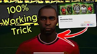 Trick to Get EPIC IN FREE TRY 😱✅ From Worldwide Clubs Pack | eFootball 2023 Mobile