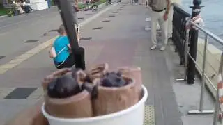 ЖАРЕНОЕ МОРОЖЕНОЕ . КАК ЕГО ГОТОВЯТ .