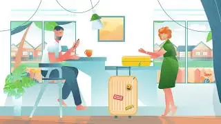 Booking Website – 2D Animated Promo Video