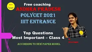 AP IIIT | RGUKT CET 2021| Most Important Questions - Part 4 |New pattern Questions