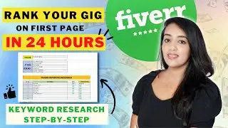 Fiverr for Beginners 💲 HOW TO RANK GIG on Fiverr 💲 Fiverr GIG create 💲 Fiverr KEYWORD RESEARCH 💲