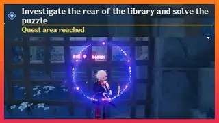 Enkanomiya Library Puzzle Quest Golden Bridle | Genshin Impact