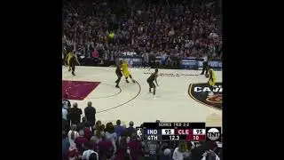 Lebron clutch chase down block and Buzzer beater to beat Indiana