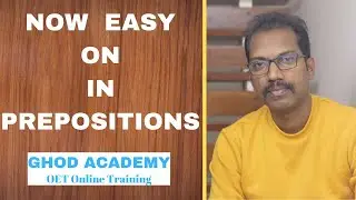 OET writing | Preposition on in | Common mistakes | OET Grammar | TIJU'S ACADEMY