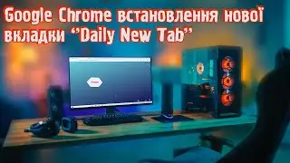 Google Chrome встановлення нової вкладки Daily New Tab