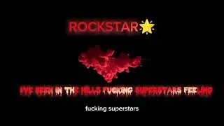 ROCKSTAR - FANTASTIC+SLOWED+REVERB+LYRICS