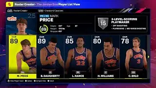 NBA 2K25: Cleveland Cavaliers '91-'92 classic team - Jordan Era