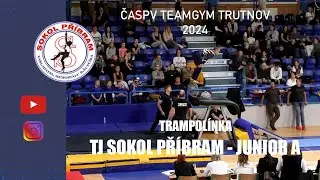 ČASPV Teamgym Trutnov 2024 │TJ Sokol Příbram - Junior A│Trampolínka