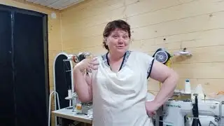 Как сшить платье с вырезом качели.