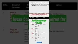 josàa documents required at online reporting official link  in description #josaa #josaa2021 #jee