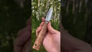 Складной якутский нож