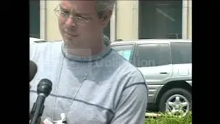 Dr. Steven Hatfill stakeout and press conference