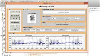 MATLAB code for hiding text into ECG Signal