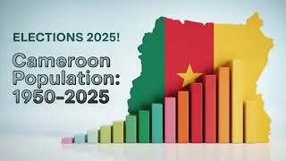 Elections - Cameroon Population Race (1950-2025) | Python Data Science