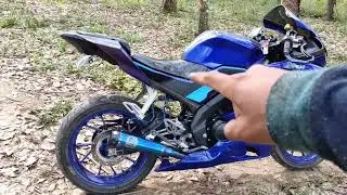 Suara kenalpot Villan pro 1 Fly by di R15 V3