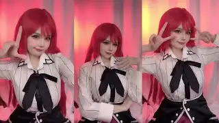 babymercher || kak baby live tiktok lagi cosplay rias gremory