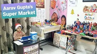 Super Market for Kids | Shopkeeper Roleplay | Maths Activity | Christmas Time