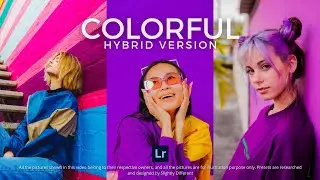 COLORFUL | Hybrid | Free Download Lightroom Preset (DNG & XMP) + Lightroom Mobile Tutorial