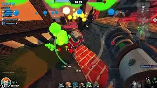 Stomping noobs as doc
