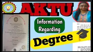 Aktu Degree 2025 information 🎓|Aktu ki degree ki aise track kare | Degree kis address per aayege .