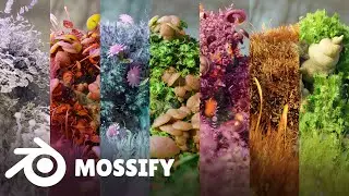 Mossify is here! | The Moss Library for Blender