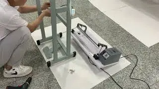 Tutorial how to install pedal type sealing machine bag sealer