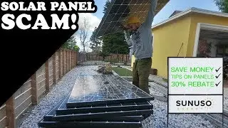 Solar Panel Scam!(HOW TO SAVE MONEY)