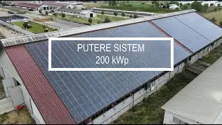 Sisteme cu panouri fotovoltaice de 200 kWp