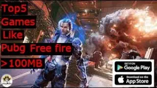 Top 5 Game like Pubg and Free Fire under 100MB || top 5 games like Pubg and Free Fire for andriod