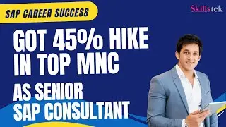 Siva Got Selected in a Top MNC with 45% Hike - As Sr. SAP Consultant | SAP Career Success