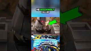 Why Megatron mockingly called Optimus Prime a 