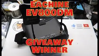 Eachine EV800DM Giveaway Winner