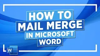 📧 Mail Merge in MS Word to Send Multiple Emails