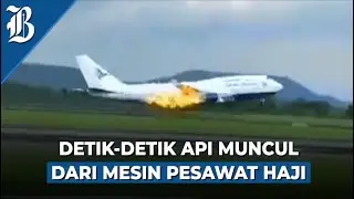 Pesawat Garuda Indonesia Pembawa Jamaah Haji Alami Insiden Saat Take Off