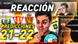 😅REACCIONANDO A MIS PREDICCIONES DE PRINCIPIO DE TEMPORADA 2021/22| LaLiga Smartbank| Senén Morán
