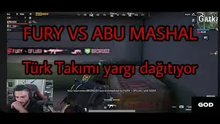 FURY VS ABU MASHAL VS TÜRK TAKIMI Yayıncı karşılaşması Pubg Mobile