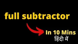 Full Subtractor in Combinational Circuit