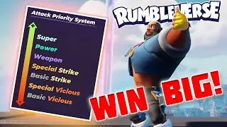 How Attack Priority Works in Rumbleverse! #rumbleverse